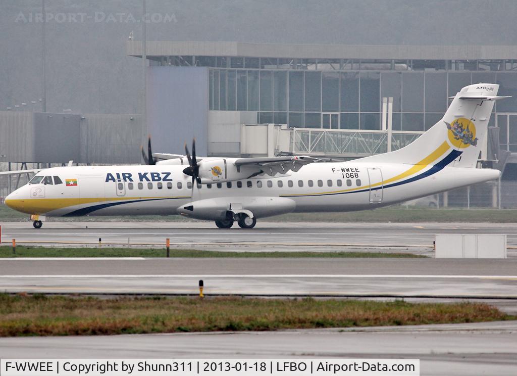 F-WWEE, 2013 ATR 72-600 C/N 1068, C/n 1068 - to be XY-AJE