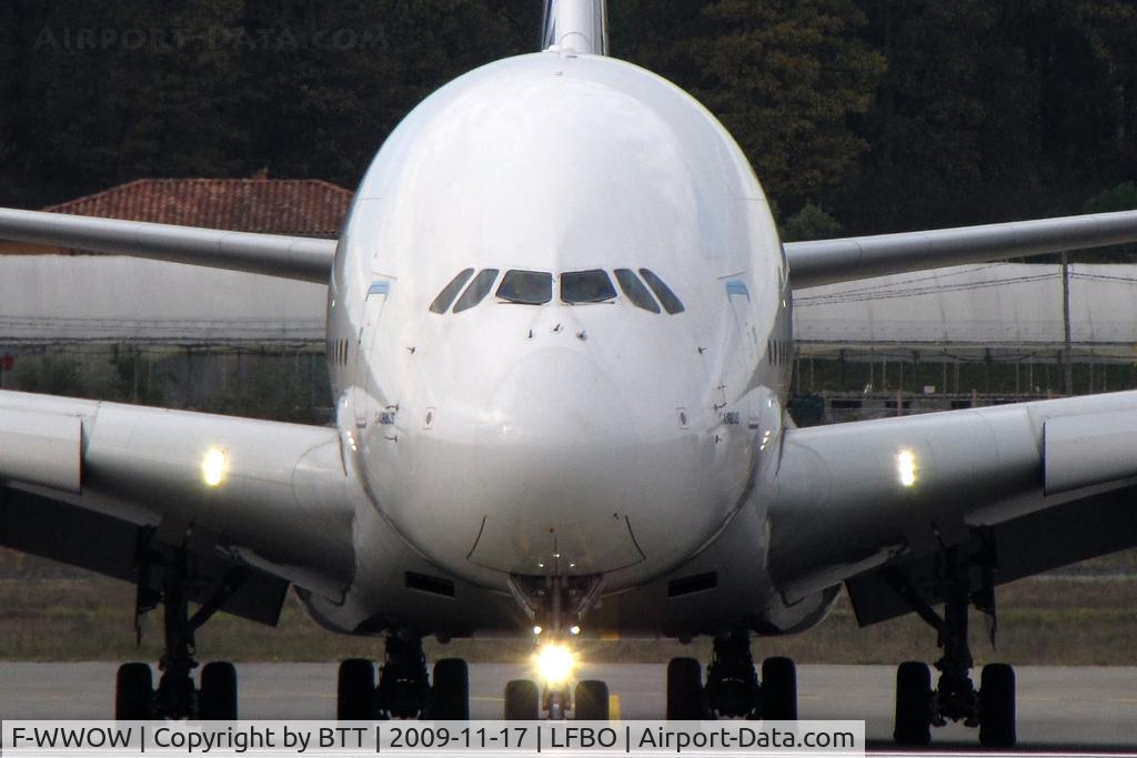 F-WWOW, 2005 Airbus A380-841 C/N 001, Awesome !