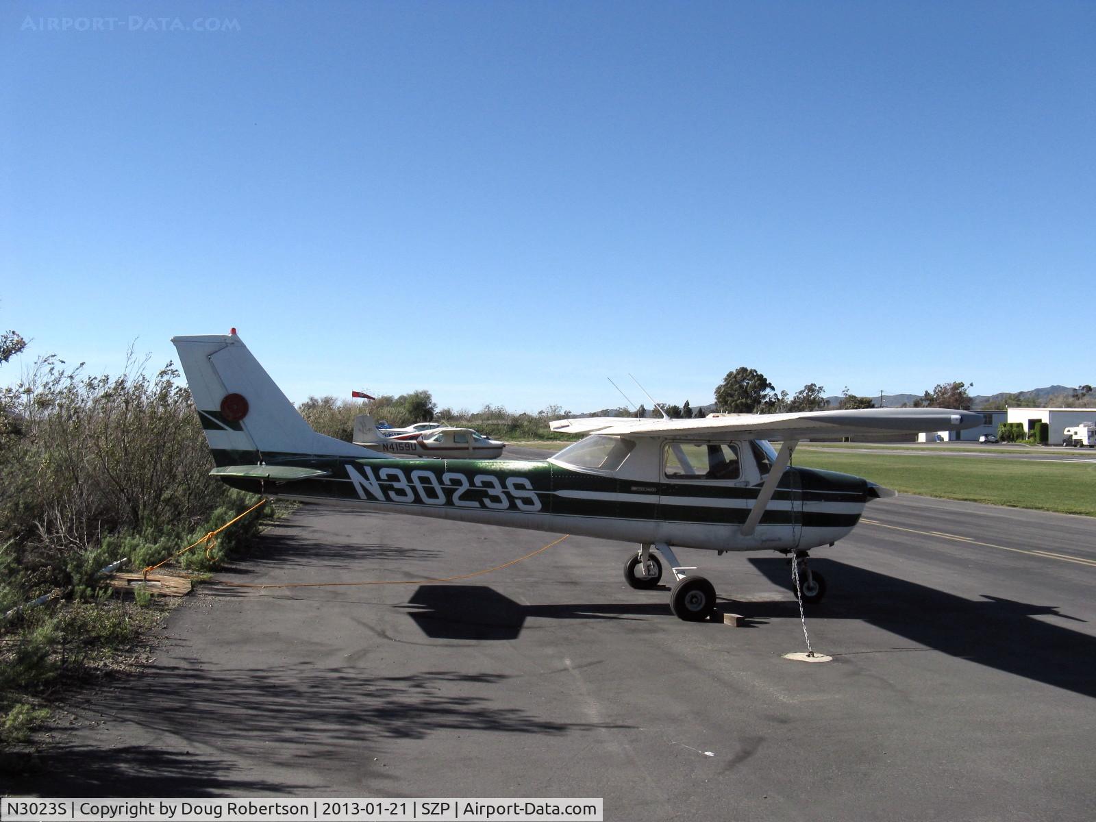 N3023S, 1967 Cessna 150G C/N 15066923, 1967 Cessna 150G, Continental O-200 100 Hp