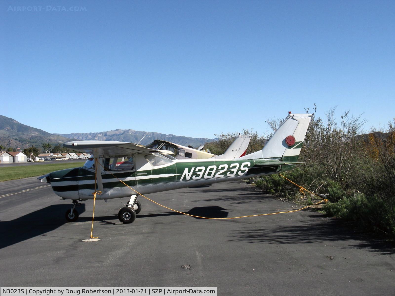 N3023S, 1967 Cessna 150G C/N 15066923, 1967 Cessna 150G, Continental O-200 100 Hp