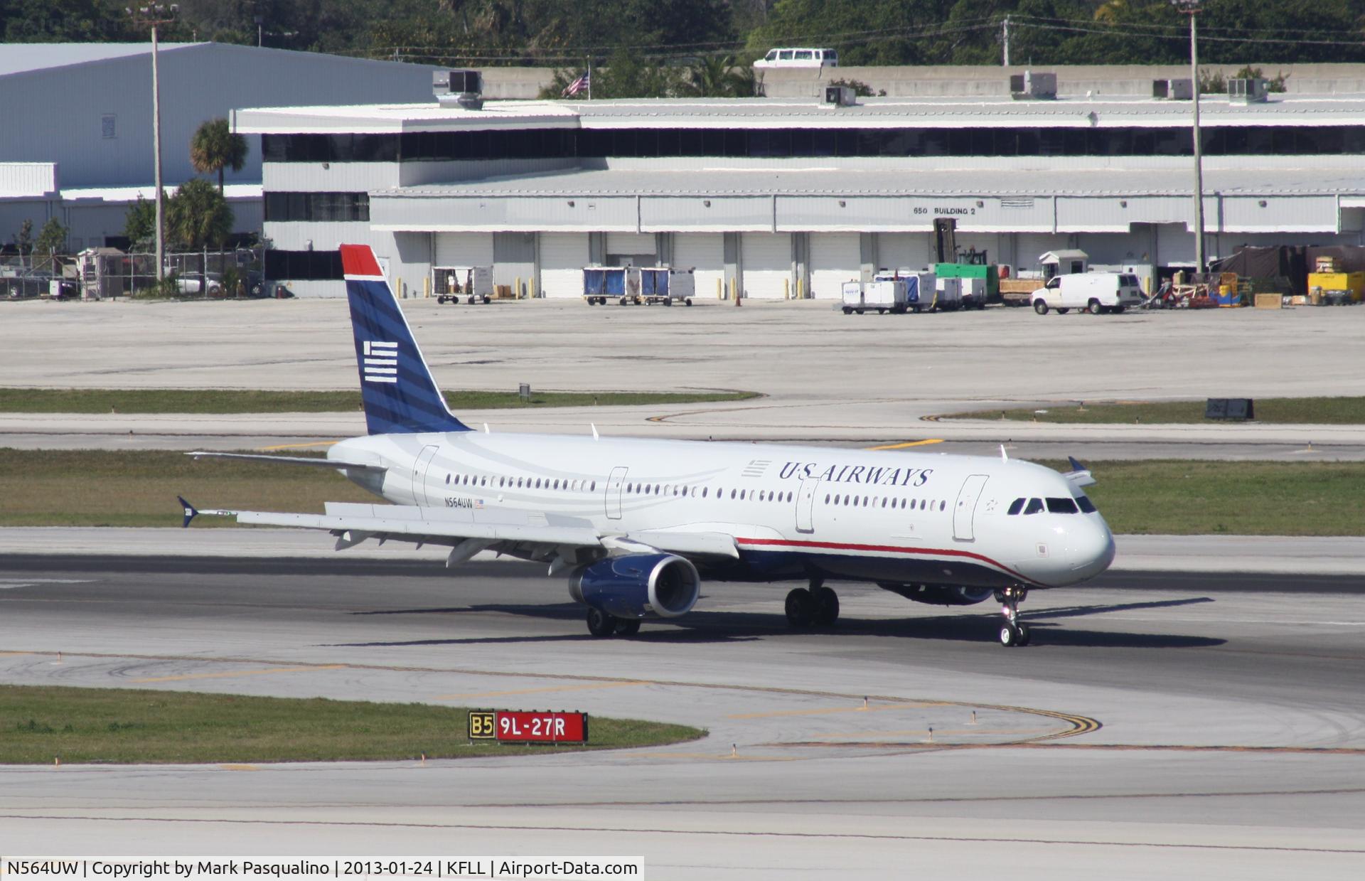 N564UW, 2012 Airbus A321-231 C/N 5374, Airbus A321