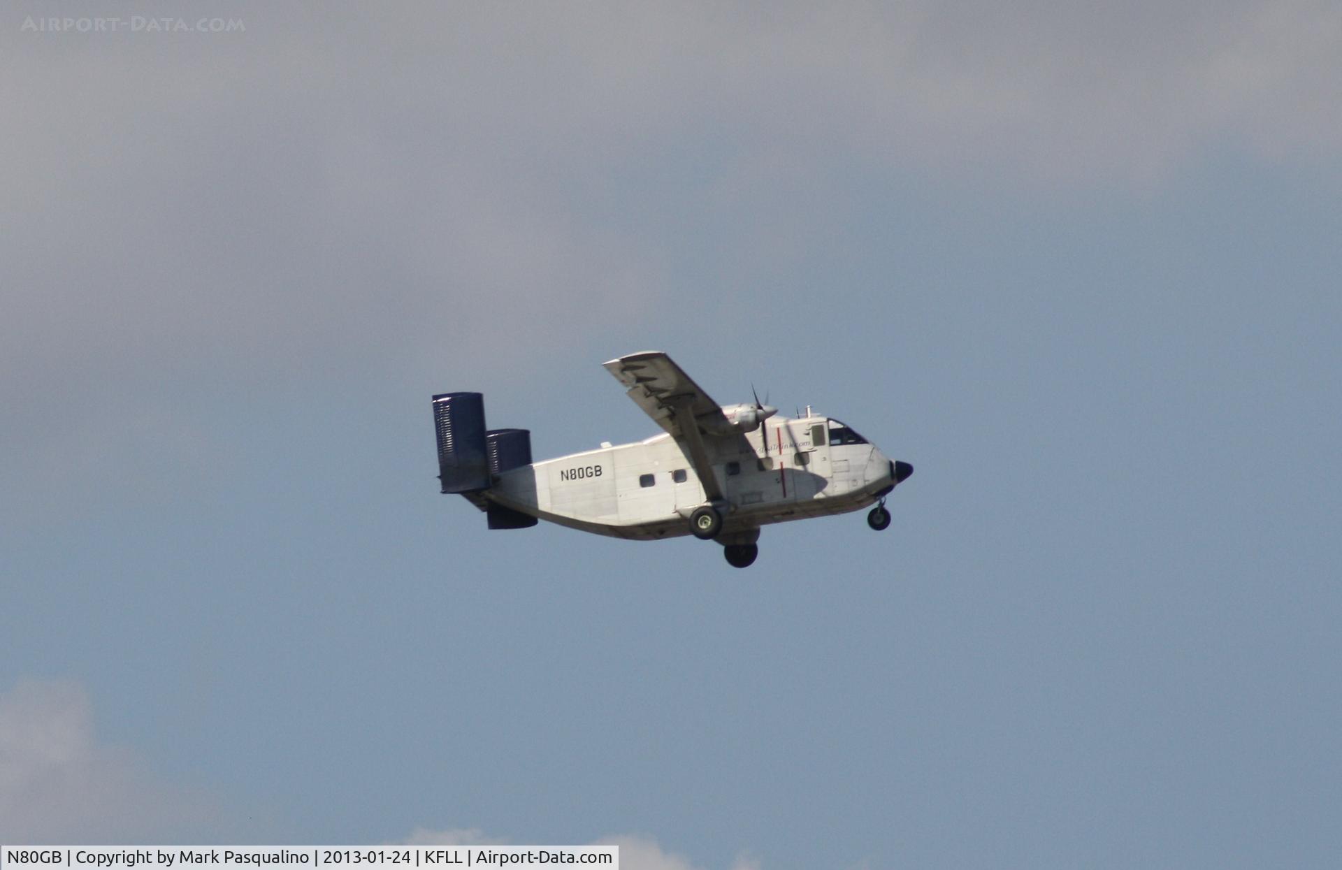 N80GB, 1970 Short SC-7 Skyvan 3M-400 C/N SH.1888, Shorts SC7 Skyvan