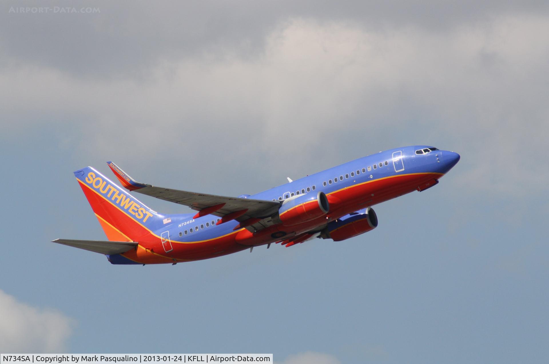 N734SA, 1999 Boeing 737-7H4 C/N 27866, Boeing 737-700