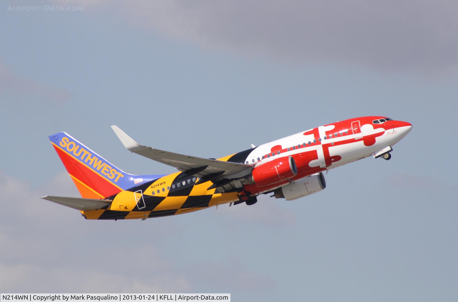 N214WN, 2005 Boeing 737-7H4 C/N 32486, Boeing 737-700