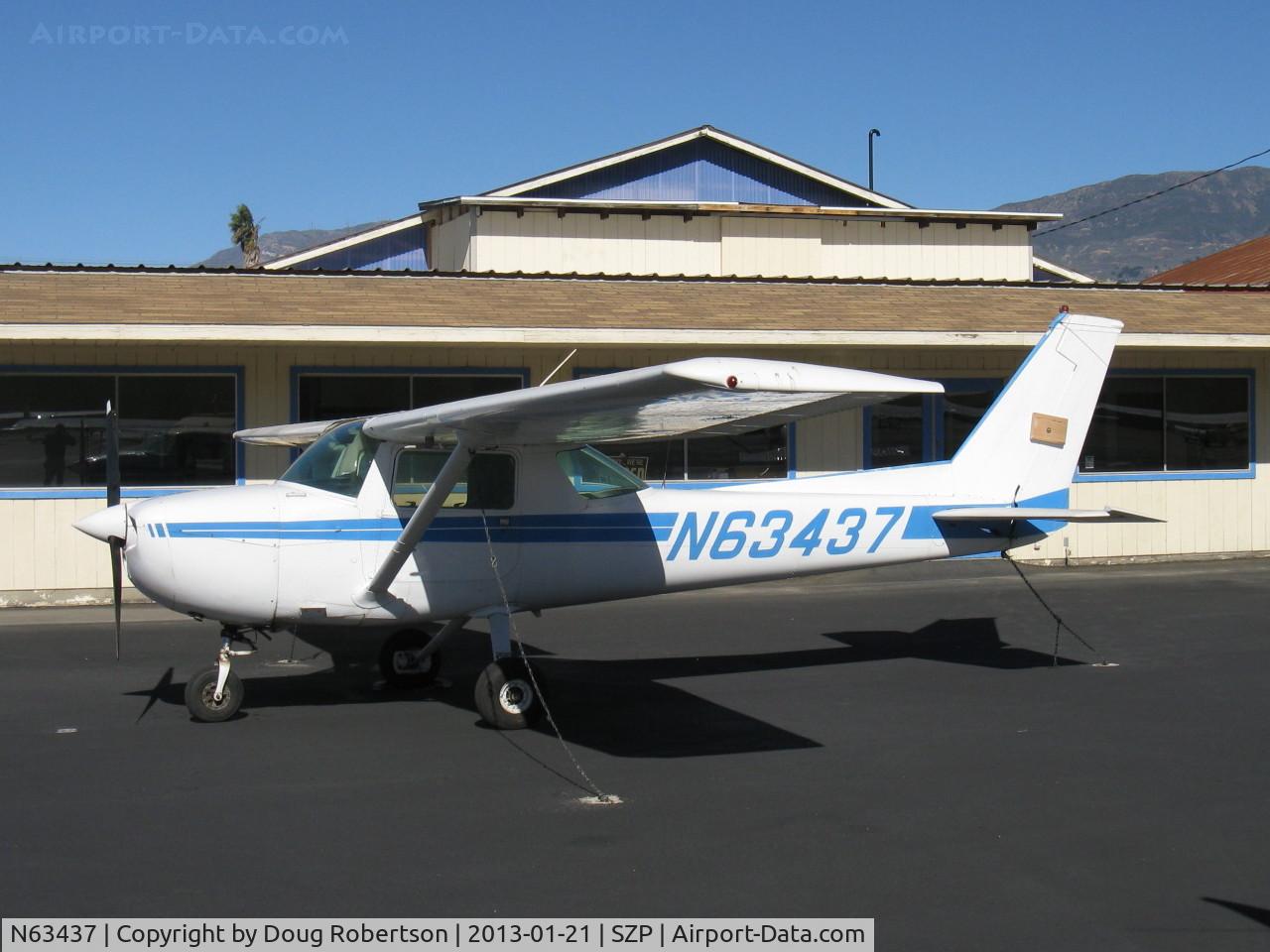 N63437, 1975 Cessna 150M C/N 15077313, 1975 Cessna 150M, Continental O-200 100 Hp