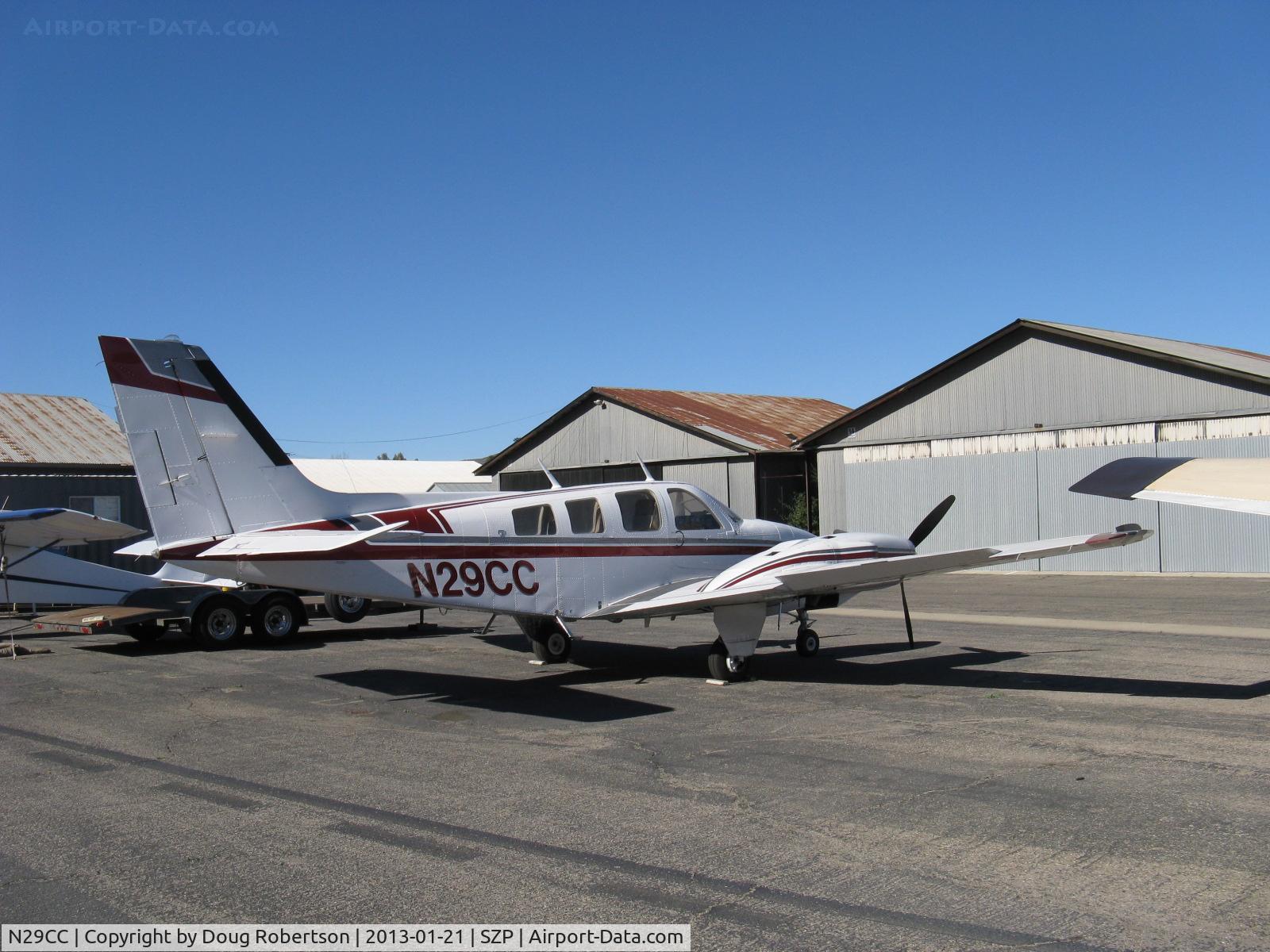 N29CC, 1977 Beech 58P Baron C/N TJ-117, 1977 Beech 58P BARON, two turbosupercharged Continental TSIO-520-LB1C 310 Hp each, pressurized, props back on