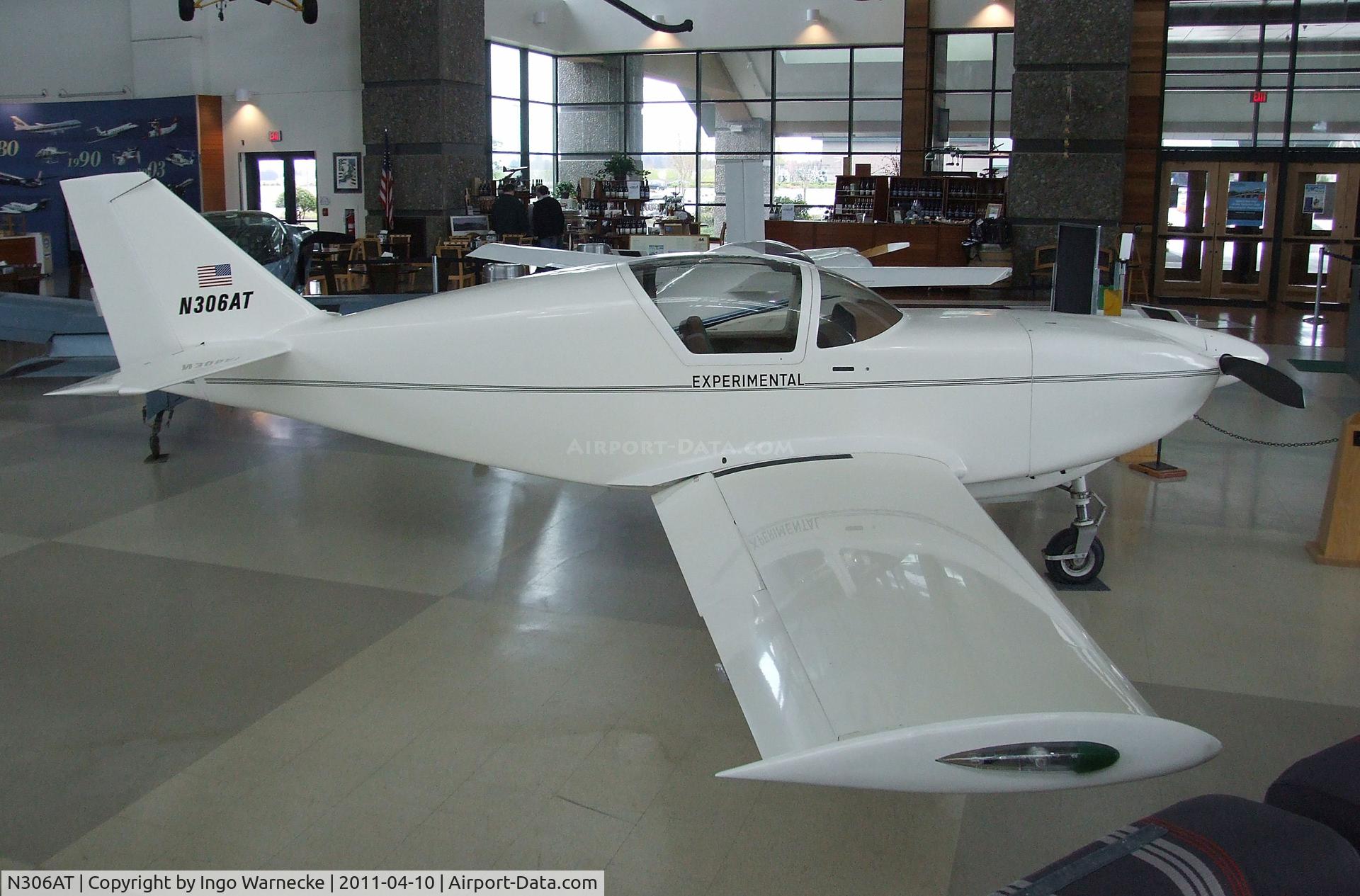 N306AT, Stoddard-Hamilton Glasair SHA C/N 306, Glasair (Frank/Norma Sigler) SHA at the Evergreen Aviation & Space Museum, McMinnville OR