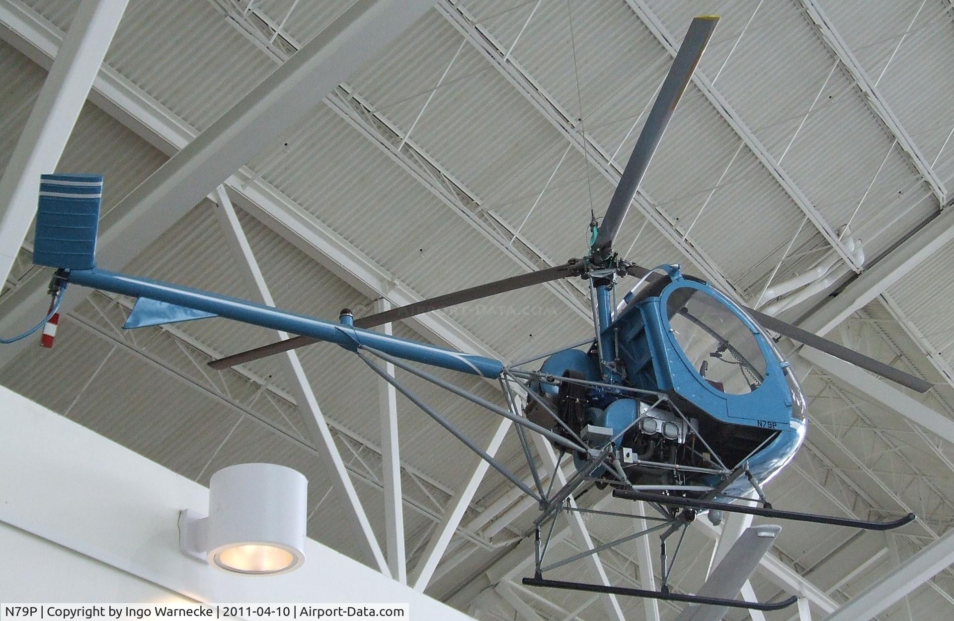 N79P, Hughes 269 C/N 38-002, Hughes 269 at the Evergreen Aviation & Space Museum, McMinnville OR