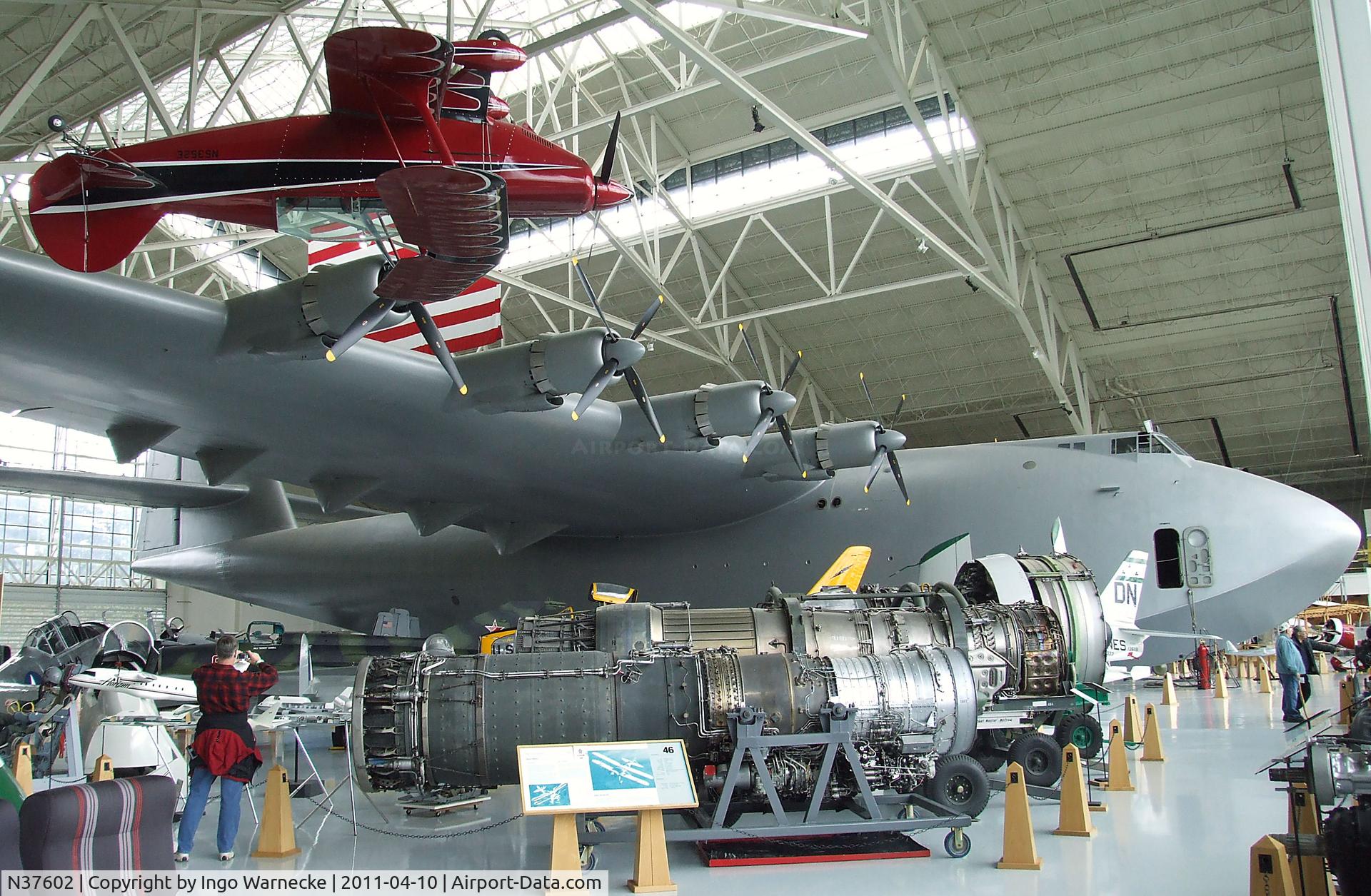NX37602, 1947 Hughes H-4 Hercules (HK-1) C/N None, Hughes H-4 Hercules 'Spruce Goose' at the Evergreen Aviation & Space Museum, McMinnville OR