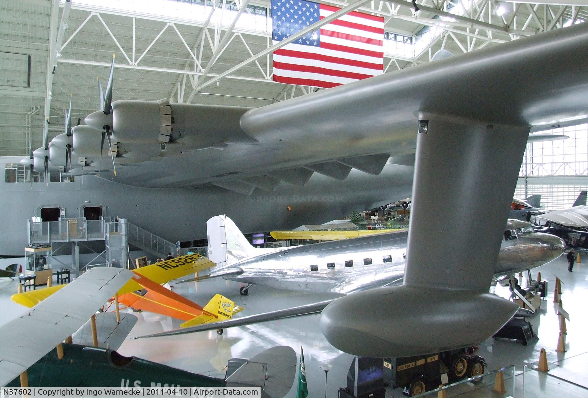 NX37602, 1947 Hughes H-4 Hercules (HK-1) C/N None, Hughes H-4 Hercules 'Spruce Goose' at the Evergreen Aviation & Space Museum, McMinnville OR