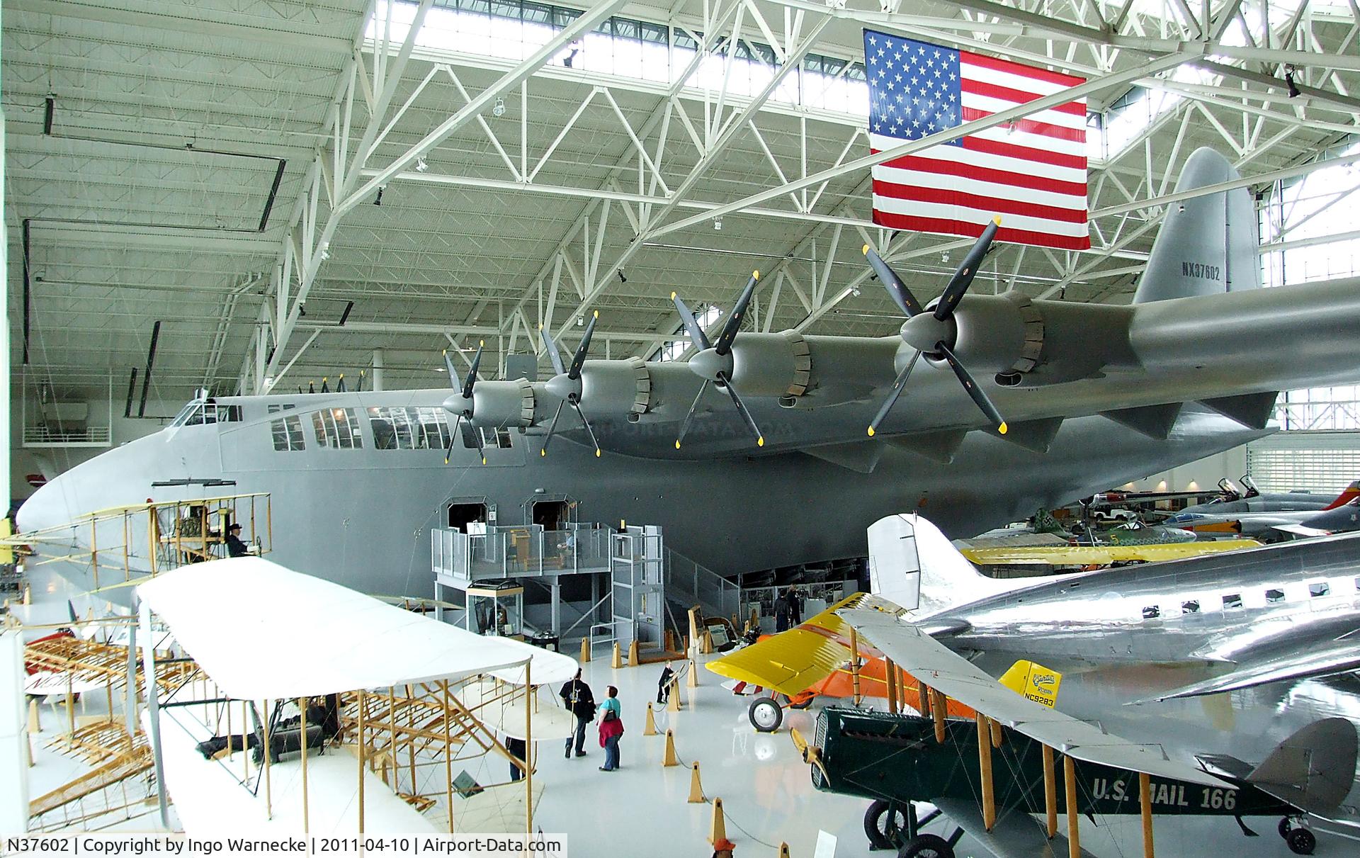 NX37602, 1947 Hughes H-4 Hercules (HK-1) C/N None, Hughes H-4 Hercules 'Spruce Goose' at the Evergreen Aviation & Space Museum, McMinnville OR