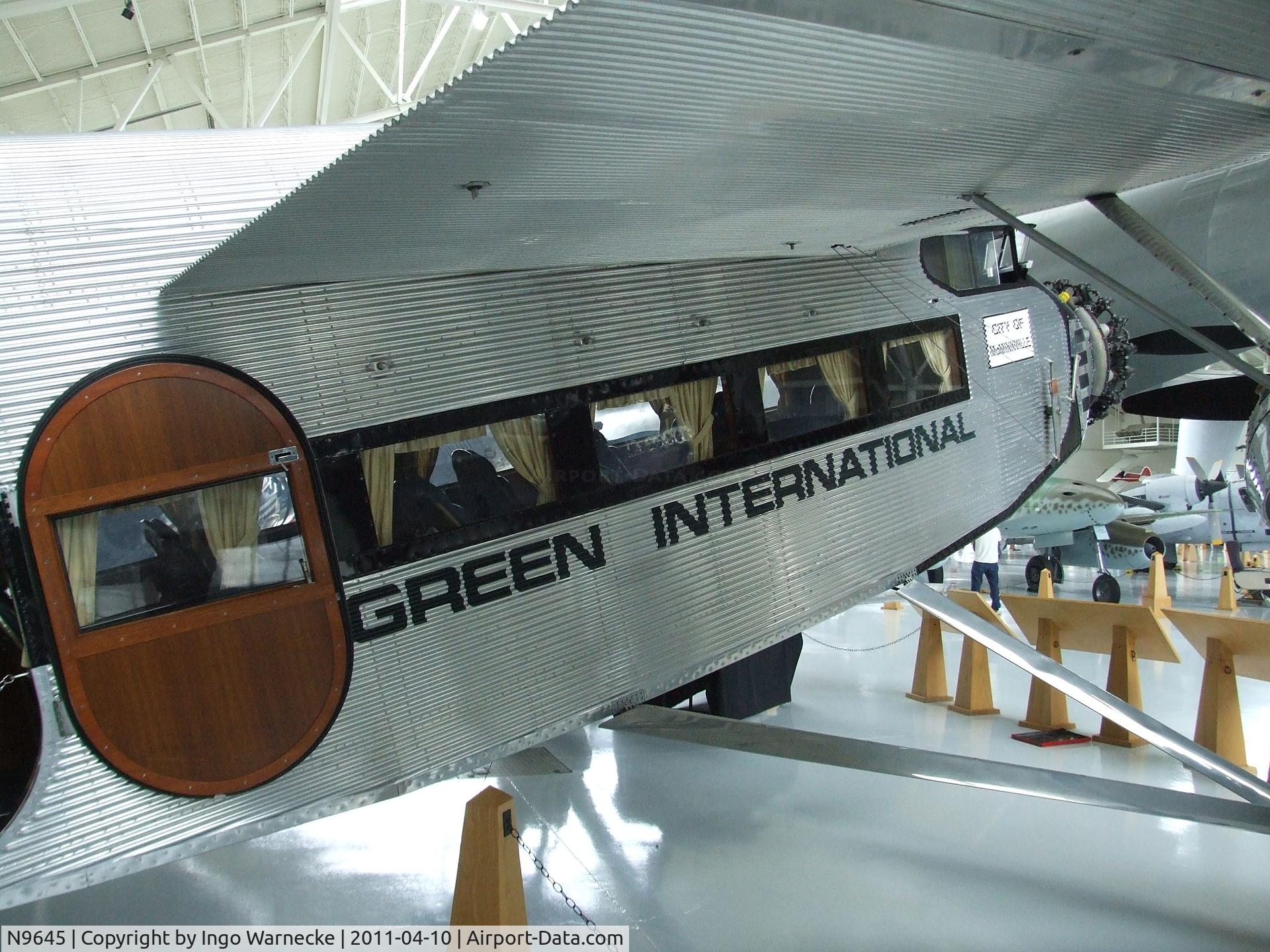 N9645, 1928 Ford 5-AT-B Tri-Motor C/N 8, Ford 5-AT-B Tri-Motor at the Evergreen Aviation & Space Museum, McMinnville OR