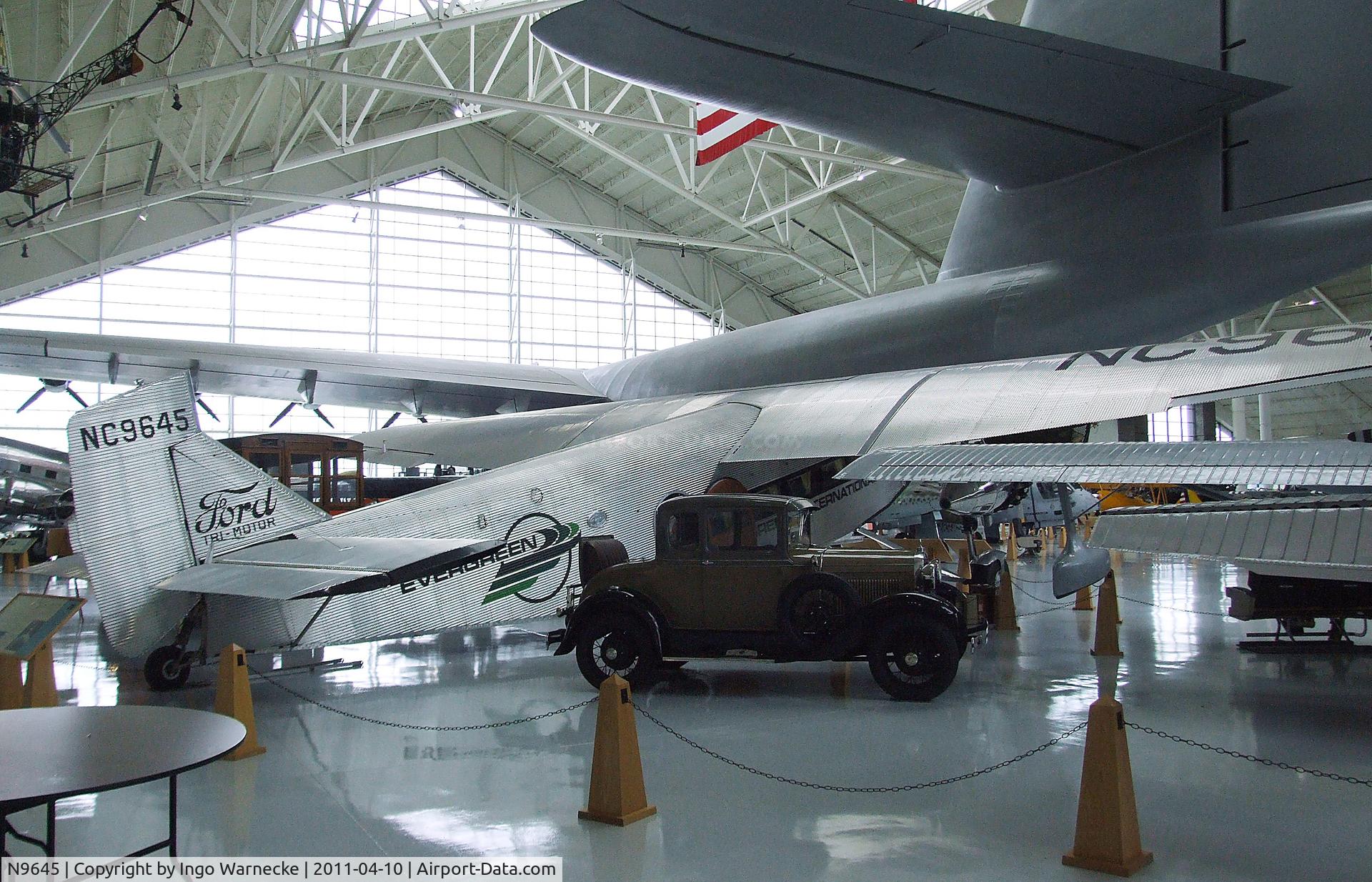 N9645, 1928 Ford 5-AT-B Tri-Motor C/N 8, Ford 5-AT-B Tri-Motor at the Evergreen Aviation & Space Museum, McMinnville OR