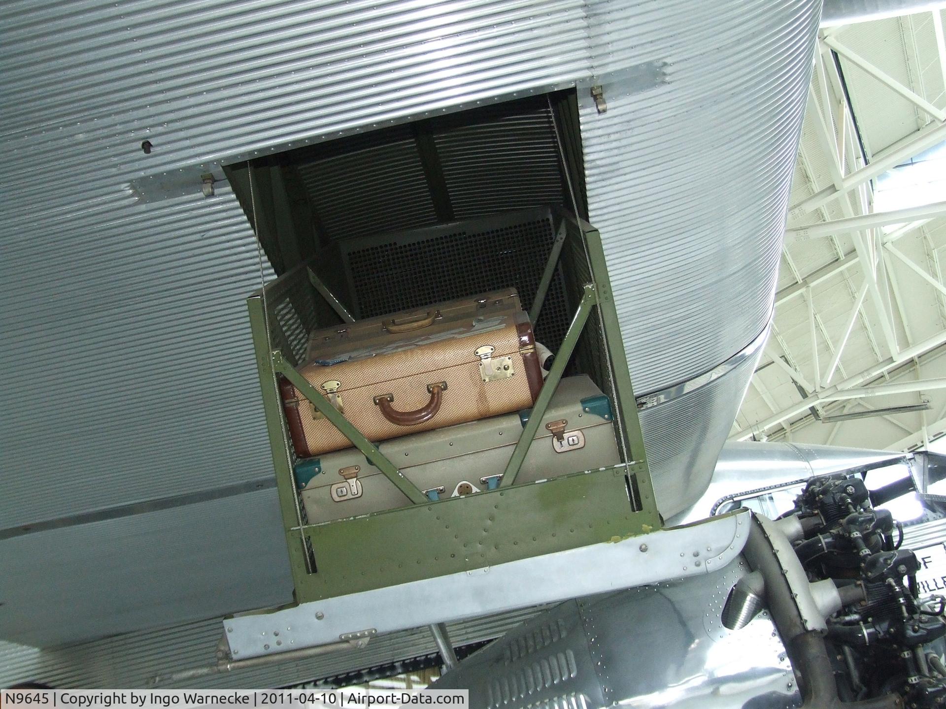 N9645, 1928 Ford 5-AT-B Tri-Motor C/N 8, Ford 5-AT-B Tri-Motor at the Evergreen Aviation & Space Museum, McMinnville OR
