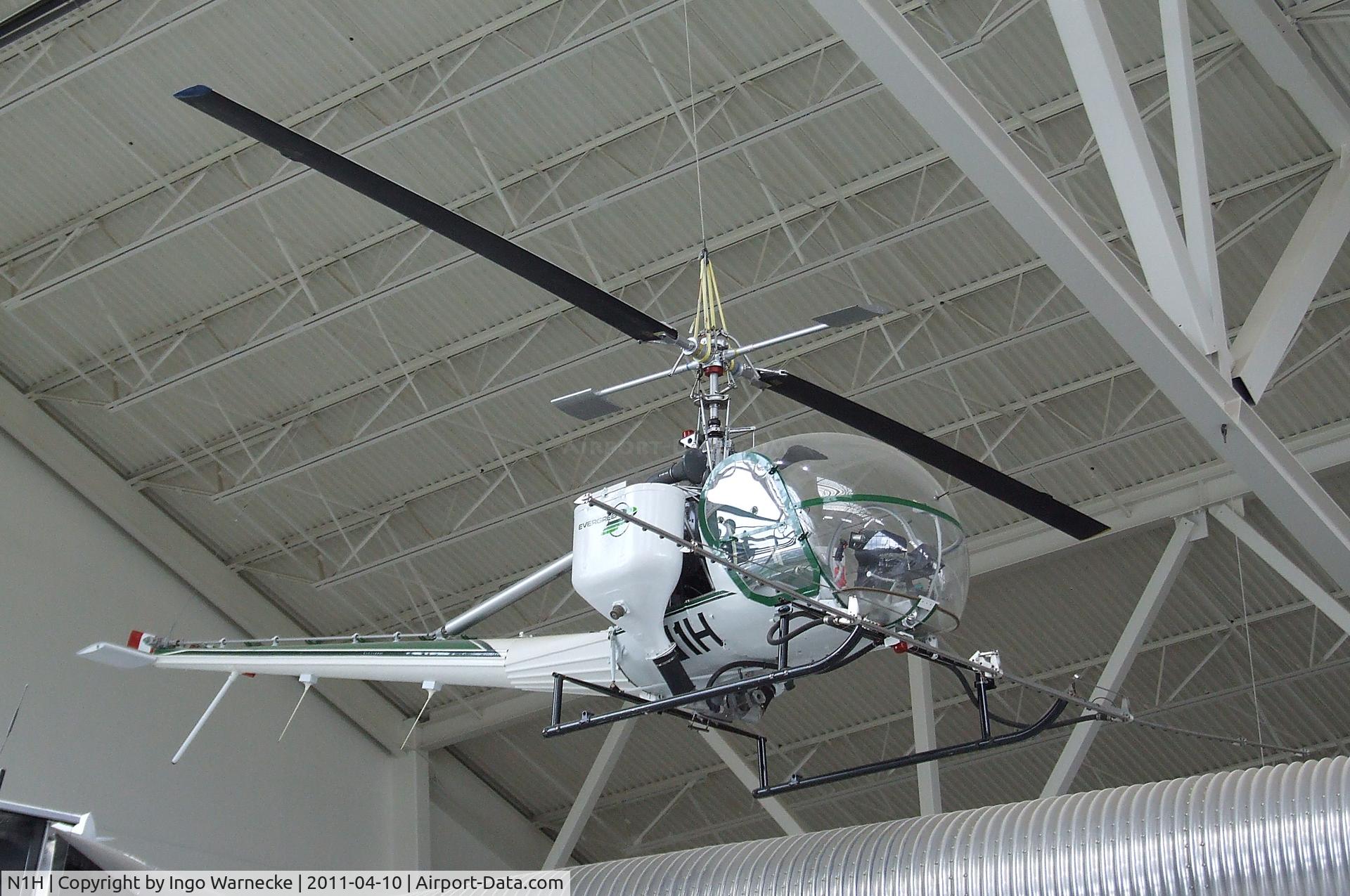 N1H, 1961 Hiller UH-12E C/N 2100, Hiller UH-12E at the Evergreen Aviation & Space Museum, McMinnville OR