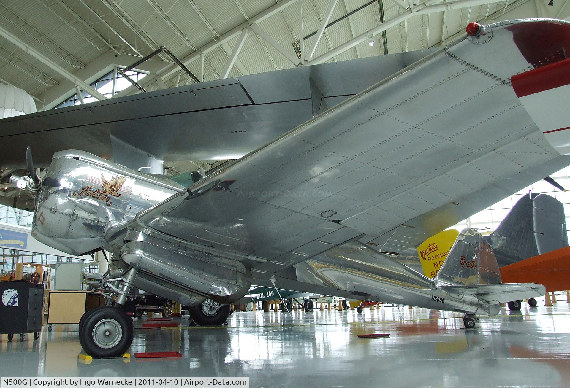 N500G, 1938 Curtiss-Wright A22 C/N A22-1, Curtiss-Wright A22 at the Evergreen Aviation & Space Museum, McMinnville OR