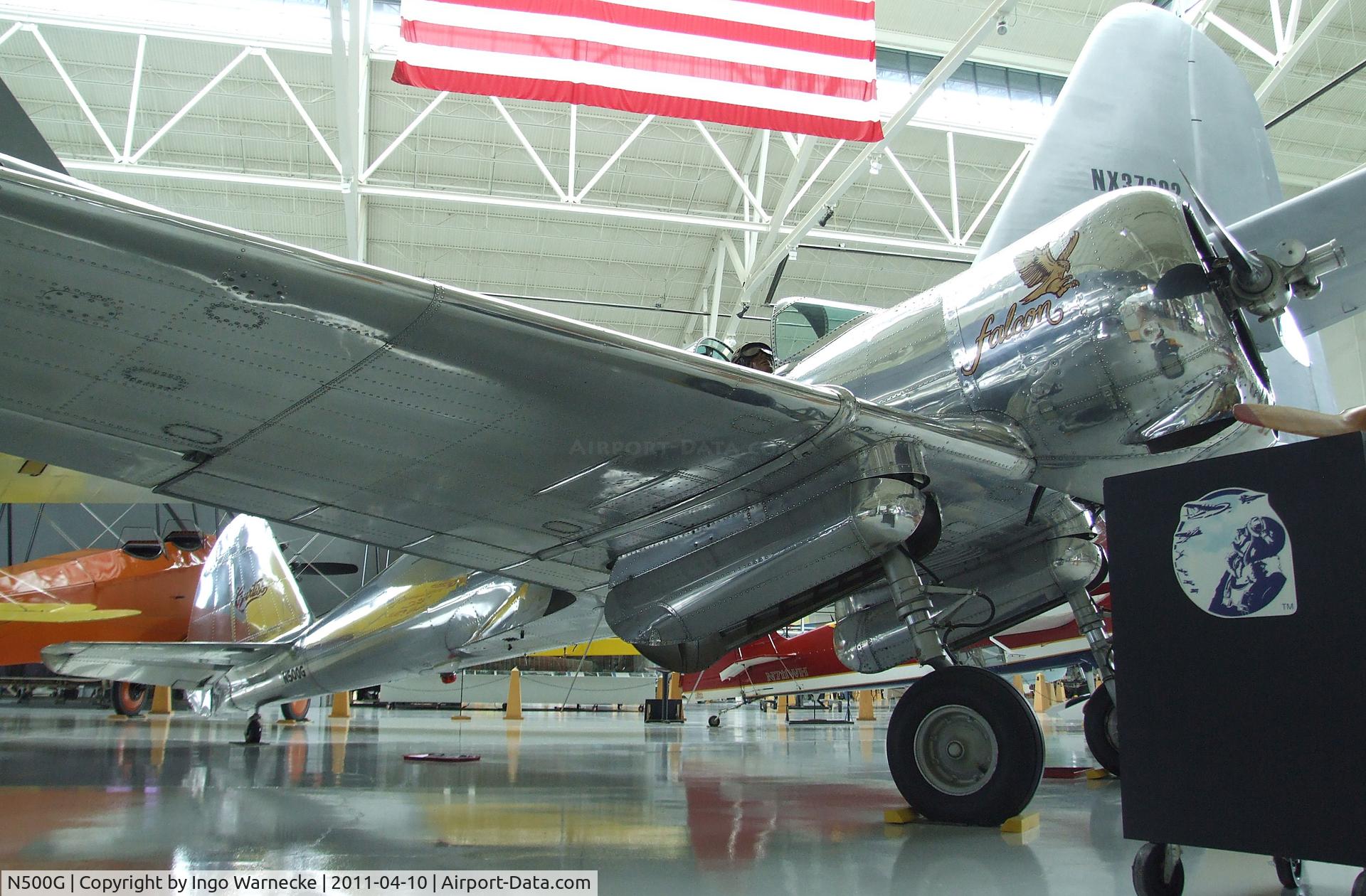 N500G, 1938 Curtiss-Wright A22 C/N A22-1, Curtiss-Wright A22 at the Evergreen Aviation & Space Museum, McMinnville OR