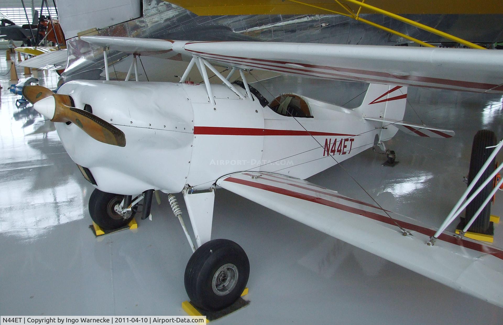 N44ET, 1993 Oldfield Baby Great Lakes BB LAK C/N 6907 M-187, Oldfield (W E Thorp) Baby Great Lakes at the Evergreen Aviation & Space Museum, McMinnville OR