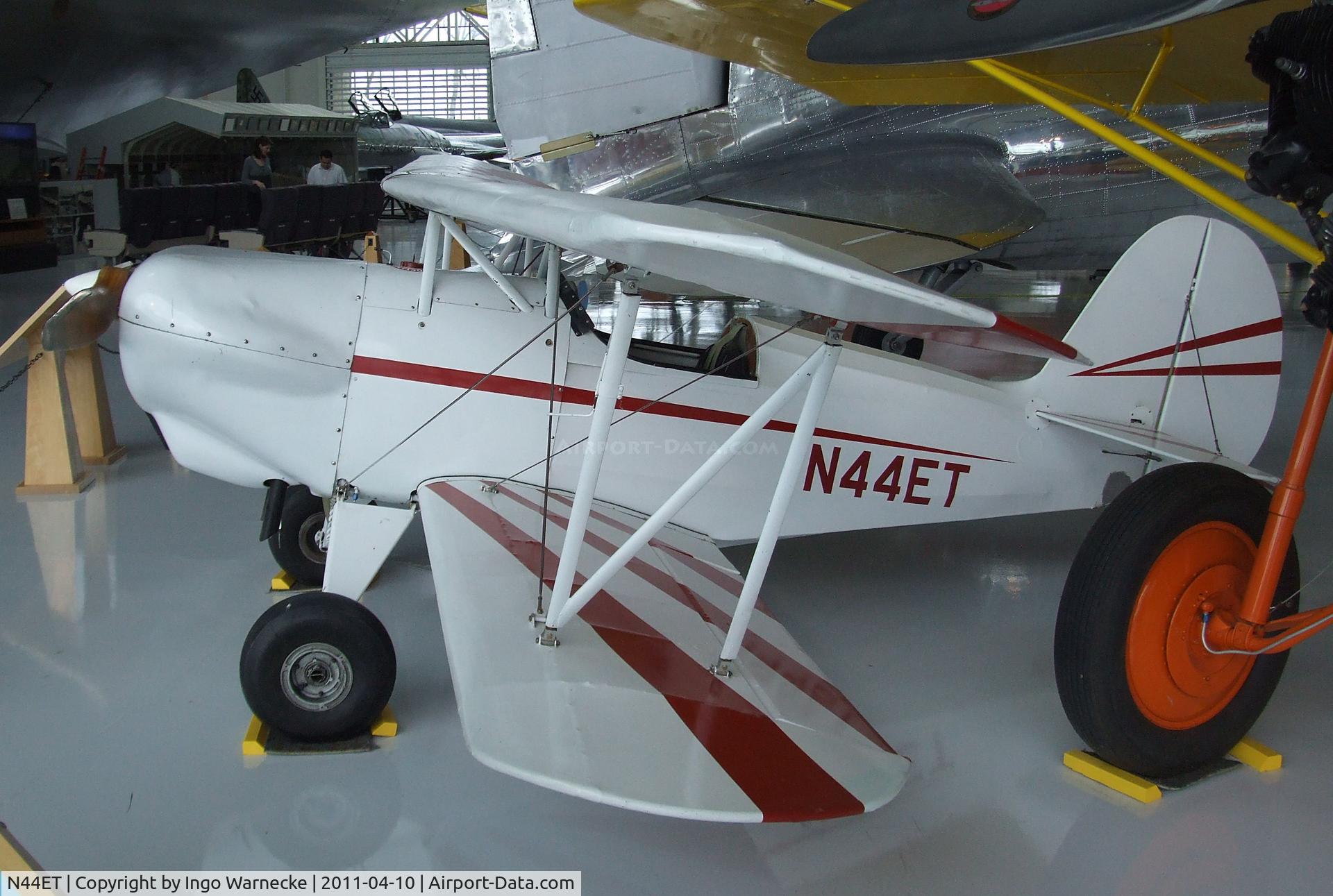 N44ET, 1993 Oldfield Baby Great Lakes BB LAK C/N 6907 M-187, Oldfield (W E Thorp) Baby Great Lakes at the Evergreen Aviation & Space Museum, McMinnville OR