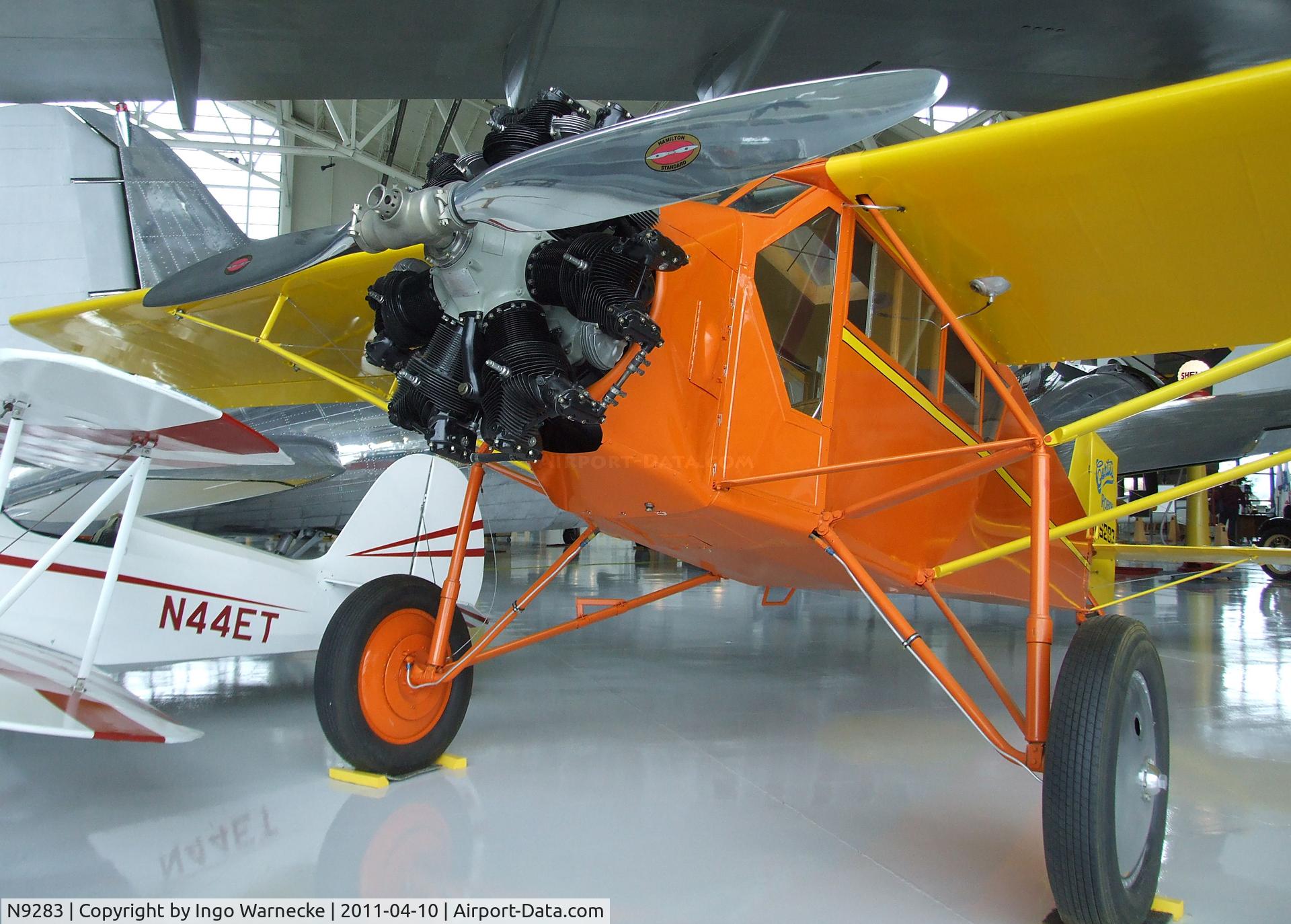 N9283, 1929 Curtiss-Wright Robin C-1 C/N 337, Curtiss-Wright Robin C-1 at the Evergreen Aviation & Space Museum, McMinnville OR
