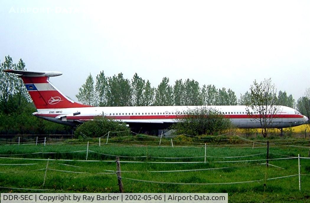 DDR-SEC, 1971 Ilyushin IL-62 C/N 10903, Ilyushin IL-62 [10903] Grossmachnow-Rangsdorf~D 06/05/2002. Seen here stored in a field prior to going to the museum at Merseburg.