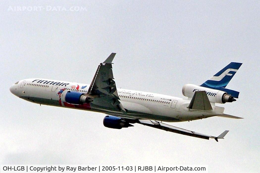 OH-LGB, 1991 McDonnell Douglas MD-11 C/N 48450, McDonnell-Douglas MD-11 [48450] Osaka-Kansai~JA 03/11/2005