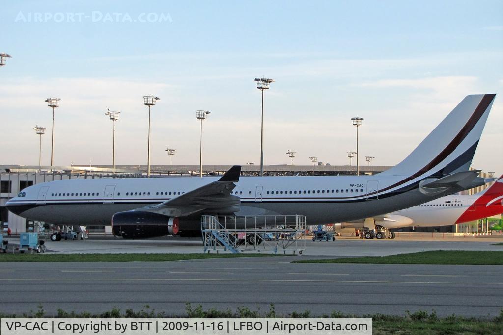 VP-CAC, 2009 Airbus A330-243 C/N 1053, Mid East Jet