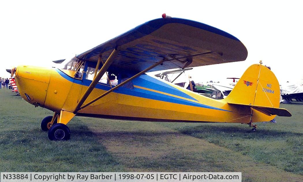 N33884, 1941 Aeronca 65-CA Super Chief C/N CA14101, Aeronca 65-CA Super Chief [CA-14101] Cranfield~G 05/07/1998