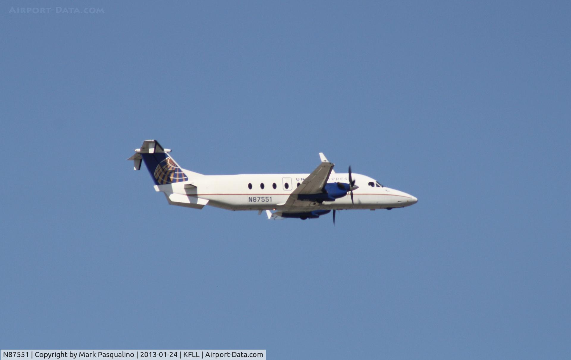 N87551, 1996 Beech 1900D C/N UE-206, Beech 1900D