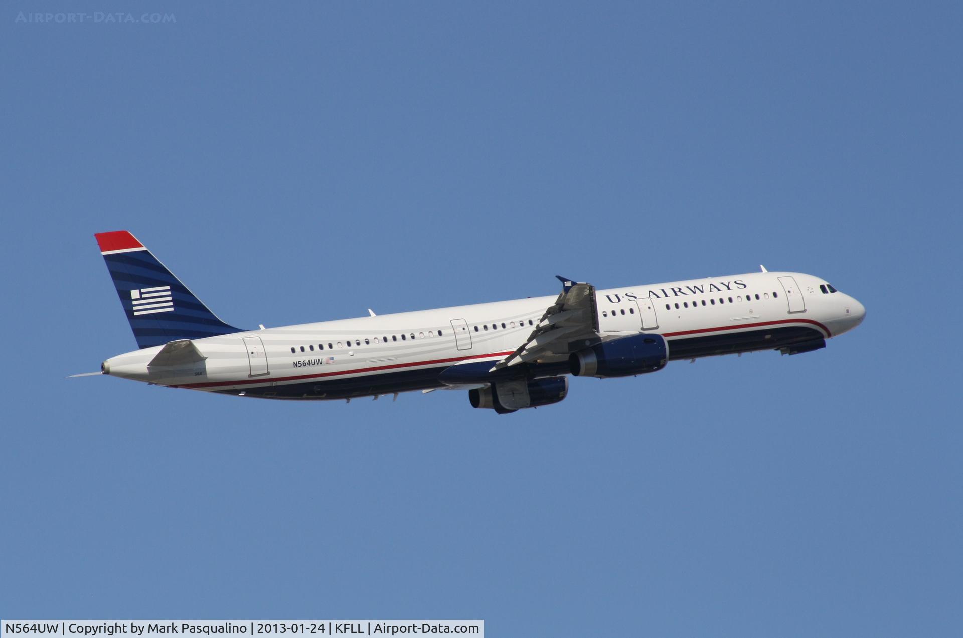 N564UW, 2012 Airbus A321-231 C/N 5374, Airbus A321