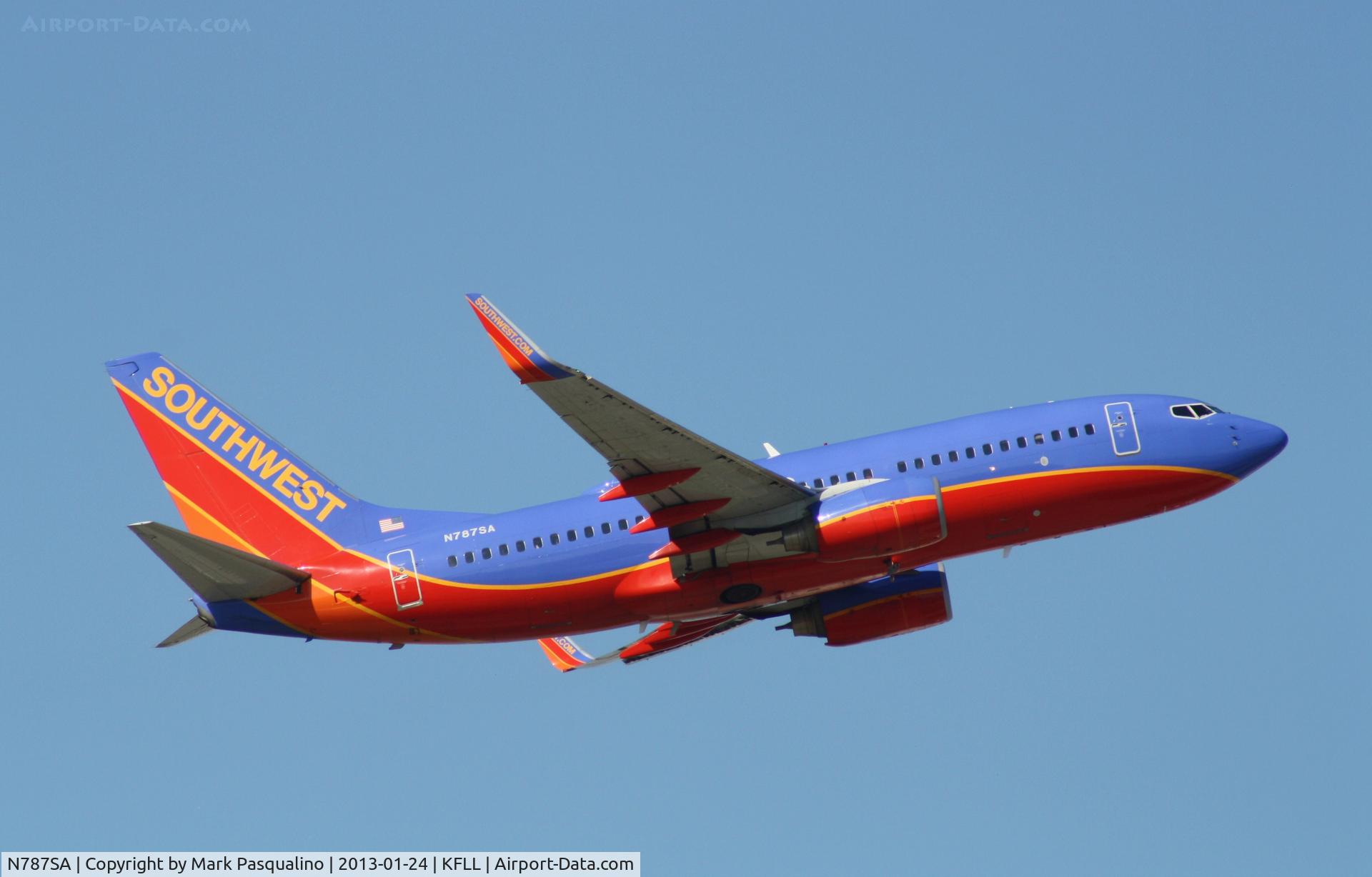N787SA, 2000 Boeing 737-7H4 C/N 29812, Boeing 737-700