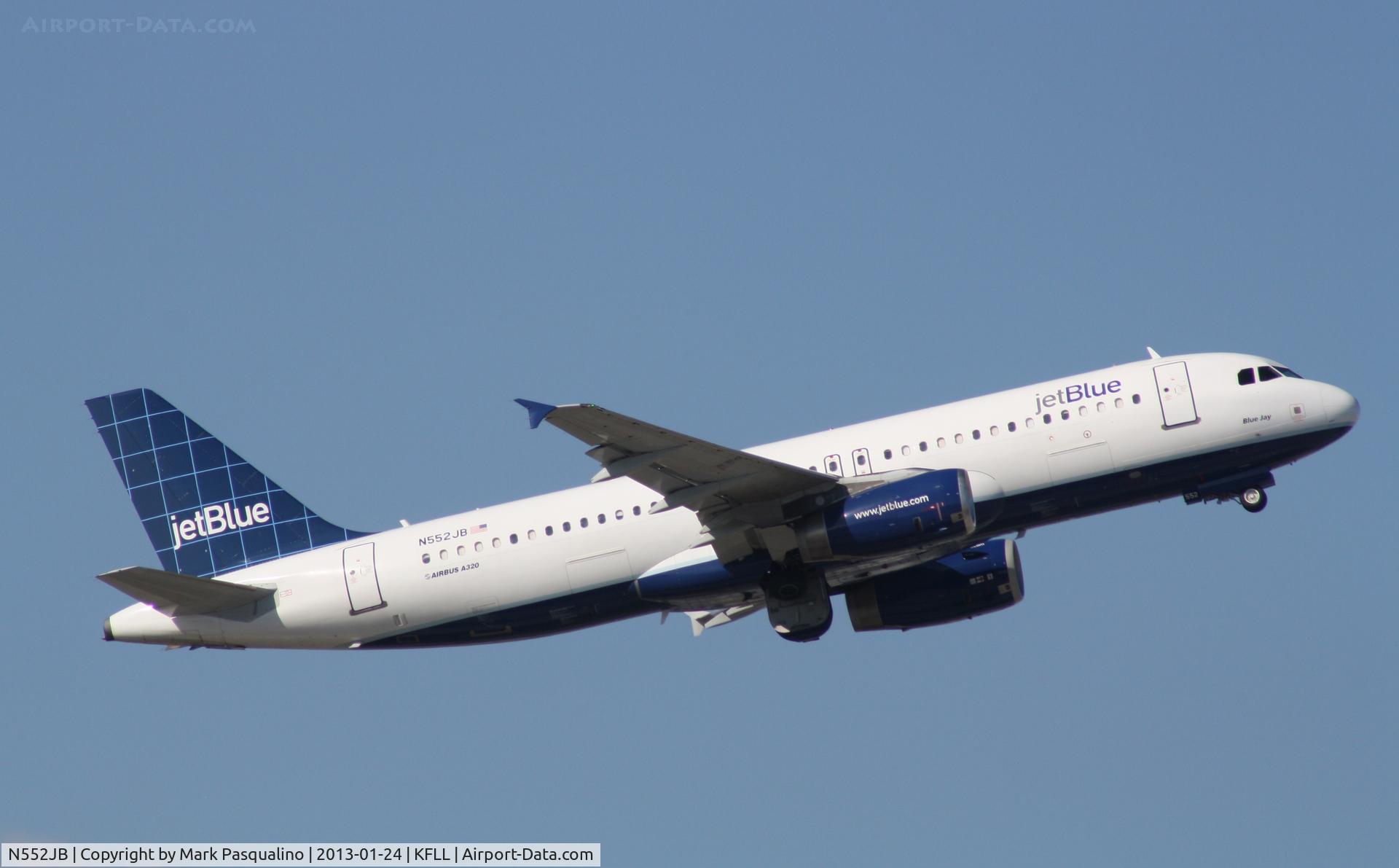 N552JB, 2002 Airbus A320-232 C/N 1861, Airbus A320