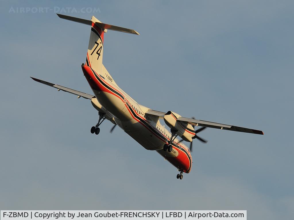 F-ZBMD, 2001 De Havilland Canada DHC-8-402Q-MR Dash 8 C/N 4043, DRAGON 74