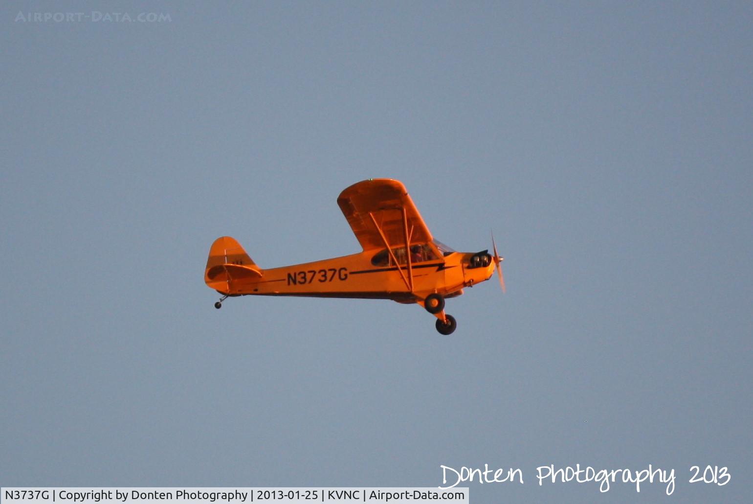 N3737G, American Legend AL3C-100 C/N AL-1018, American Legend Cub (N3737G) departs Venice Municipal Airport