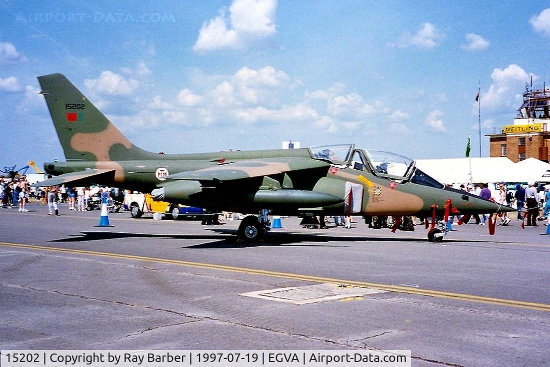 15202, Dassault-Dornier Alpha Jet A C/N 0006, Dassault-Dornier Alpha Jet A [0006] (Portuguese AF) RAF Fairford~G 19/07/1997