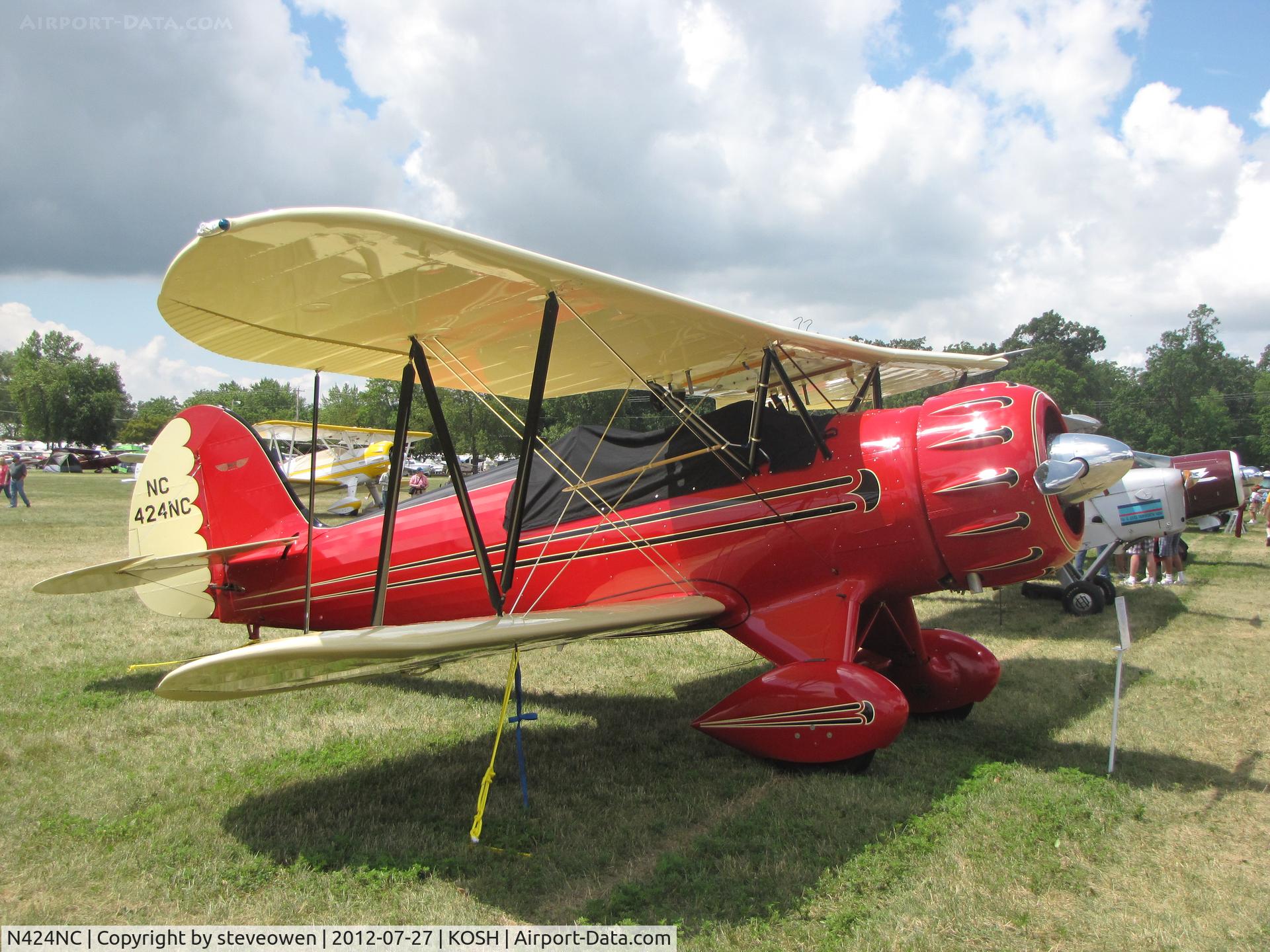 N424NC, 2007 Waco YMF-F5C C/N F5C114, at oshkosh-12