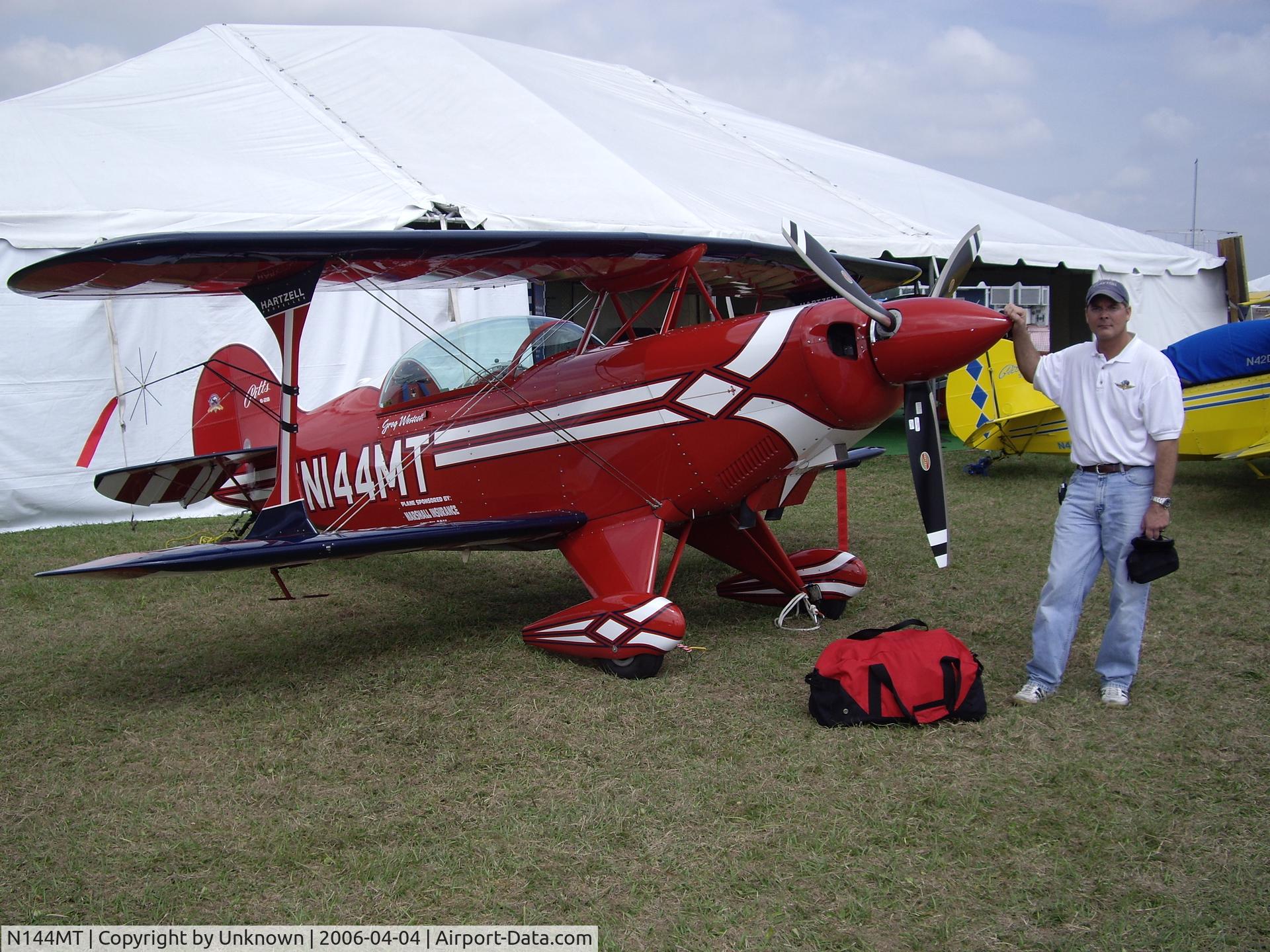 N144MT, 1992 Aviat Pitts S-2B Special C/N 5234, Sun-N-Fun