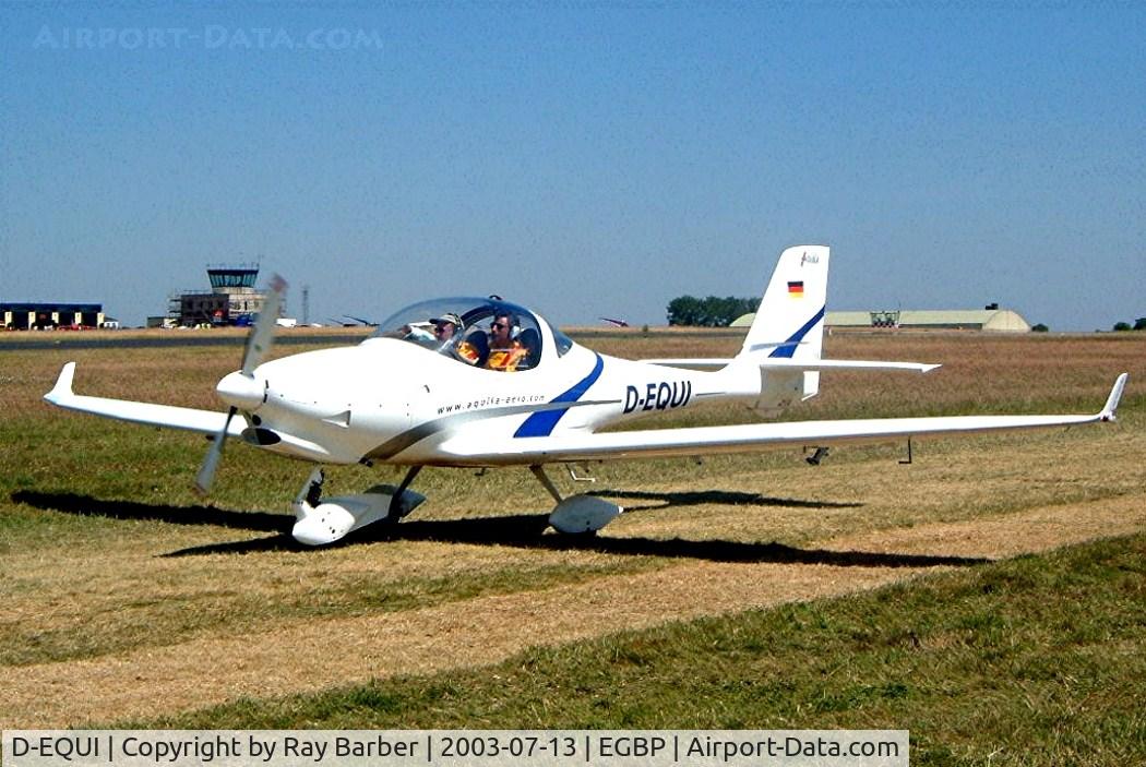 D-EQUI, Aquila A210 (AT01) C/N AT01-100, Aquila A.210 [AT01-100] Kemble~G 13/07/2003