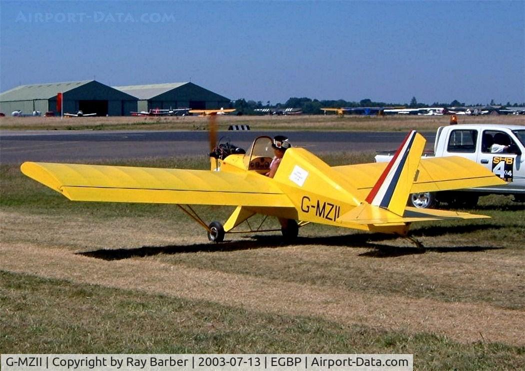 G-MZII, 1997 Team Mini-Max C/N PFA 186-11842, TEAM Minimax [PFA 186-11842] Kemble~G 13/07/2003