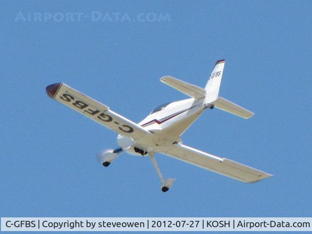 C-GFBS, 1999 Harmon Rocket II C/N 161, departing Oshkosh