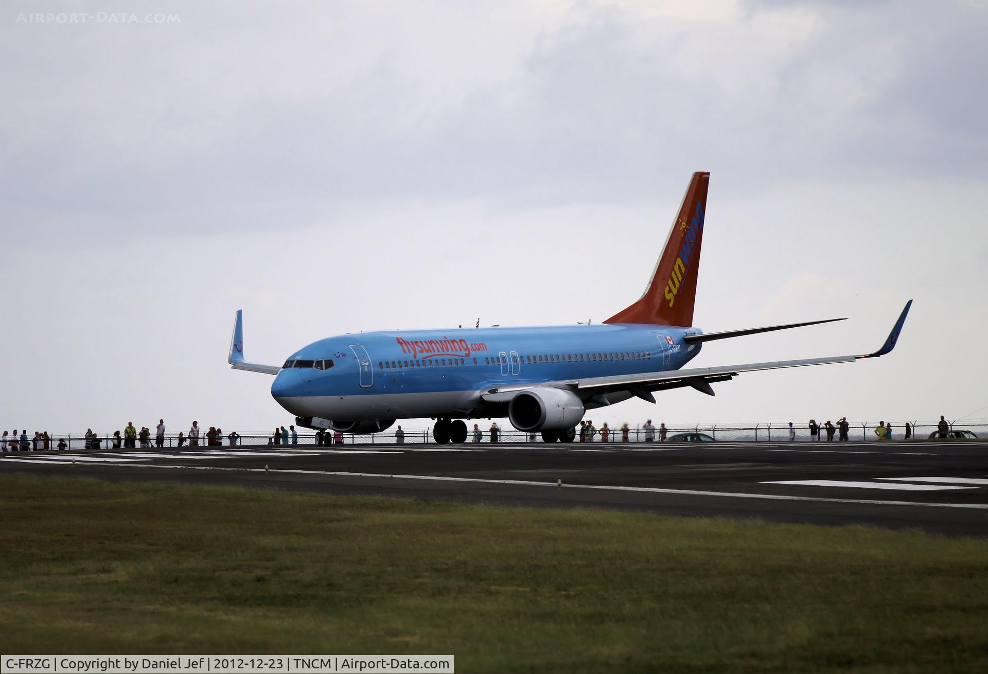 C-FRZG, 2008 Boeing 737-8K5 C/N 35139, C-FRZG