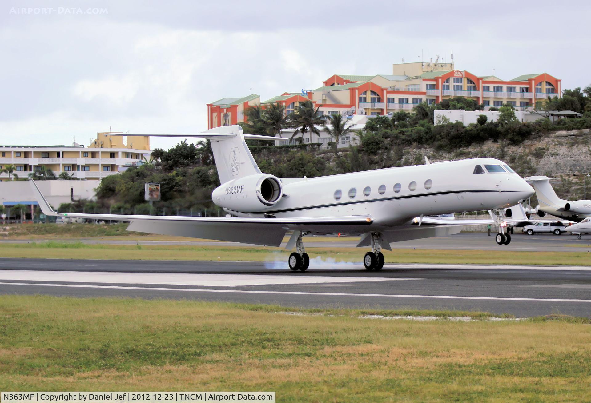 N363MF, 2006 Gulfstream Aerospace GV-SP (G550) C/N 5112, N363MF