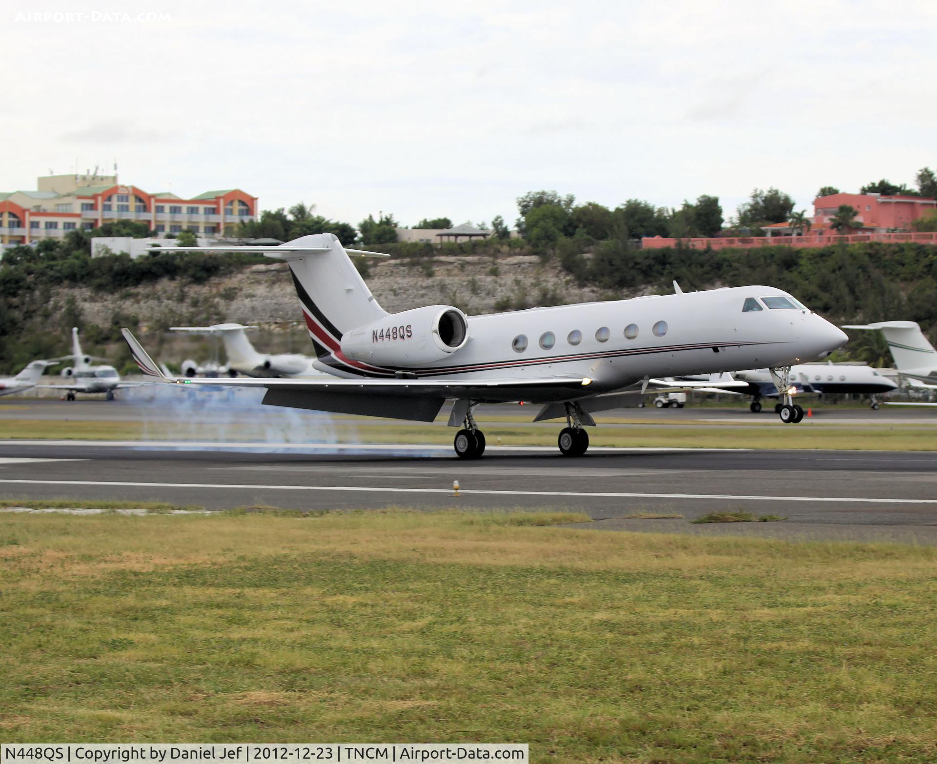 N448QS, 2007 Gulfstream Aerospace GIV-X (G450) C/N 4100, N448QS
