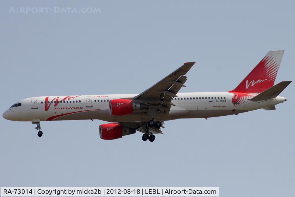 RA-73014, 1992 Boeing 757-230 C/N 25441, Landing