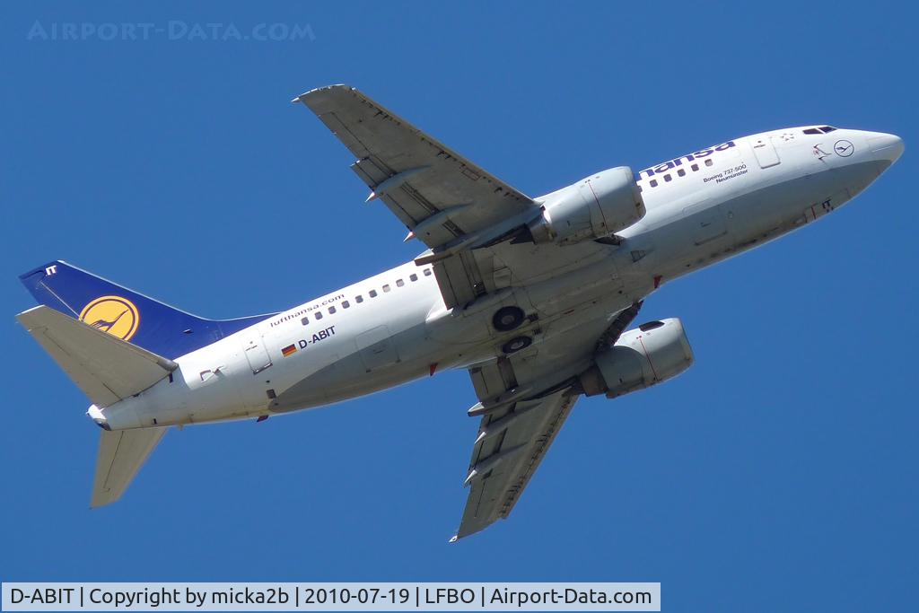 D-ABIT, 1991 Boeing 737-530 C/N 24943, In flight