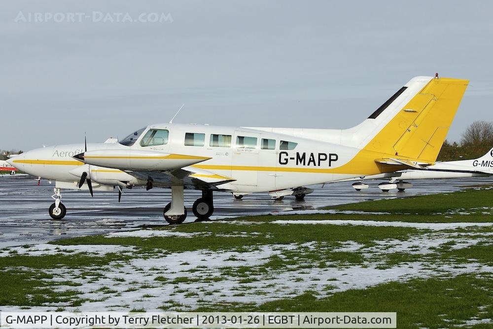 G-MAPP, 1974 Cessna 402B Utililiner C/N 402B-0583, 1974 Cessna 402B, c/n: 402B-0583 at Turweston