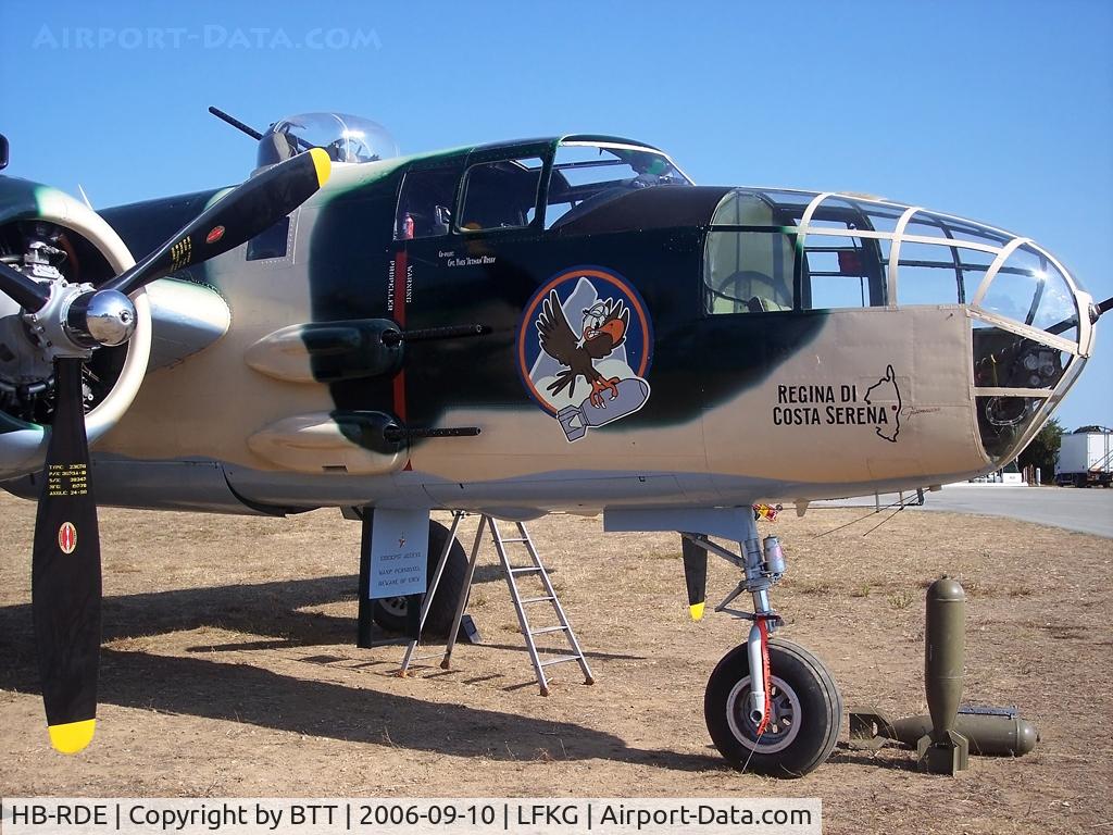HB-RDE, 1945 North American B-25J Mitchell Mitchell C/N 108-47562, Festaria 2006 Ghisonaccia