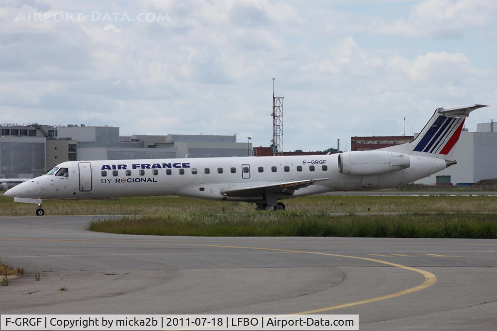 F-GRGF, 1998 Embraer EMB-145EU (ERJ-145EU) C/N 145050, Taxiing