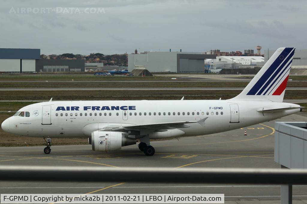 F-GPMD, 1993 Airbus A319-113 C/N 618, Taxiing