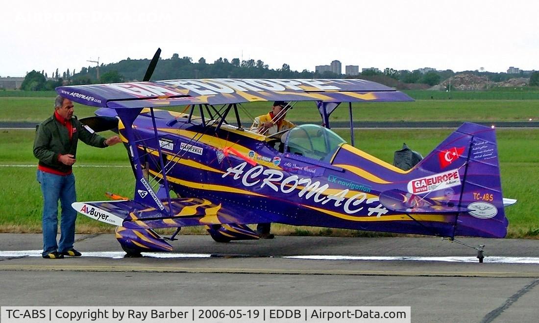 TC-ABS, Pitts S-2S Special C/N 2002, Aerotek S-2A Special [2002] Berlin-Schonefeld~D 19/05/2006